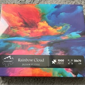 Rainbow Cloud 1000-Piece Puzzle Game